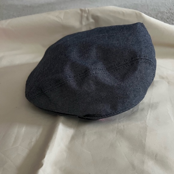 Infant boys flat cap in Heather blue size 12-24 months - Picture 2 of 5